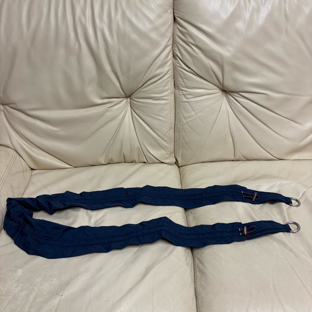 TOPOLOGIE Scrunchie Pocket Sling Strap Marine Blue Navy